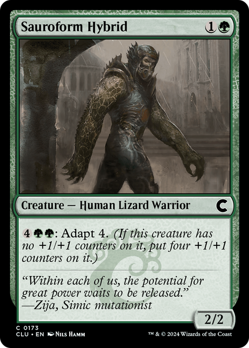 Sauroform Hybrid (CLU-173) - Ravnica: Clue Edition
