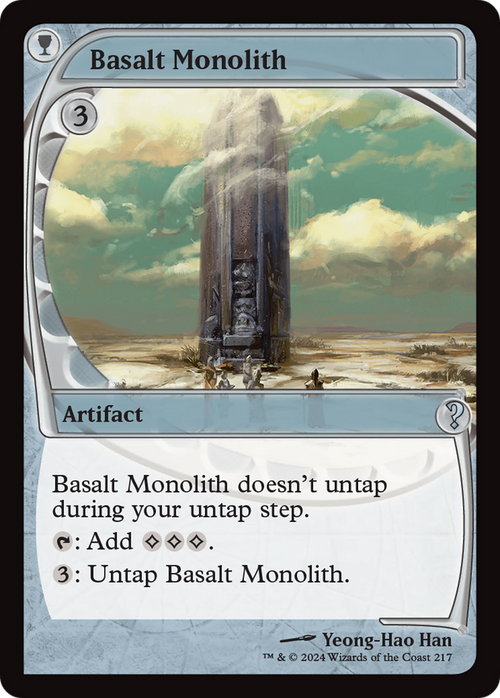 Basalt Monolith (Future Sight) (MB2-217) - Mystery Booster 2