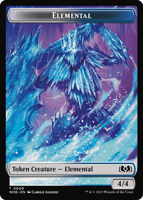 Elemental (TWOE-009) - Wilds of Eldraine Tokens