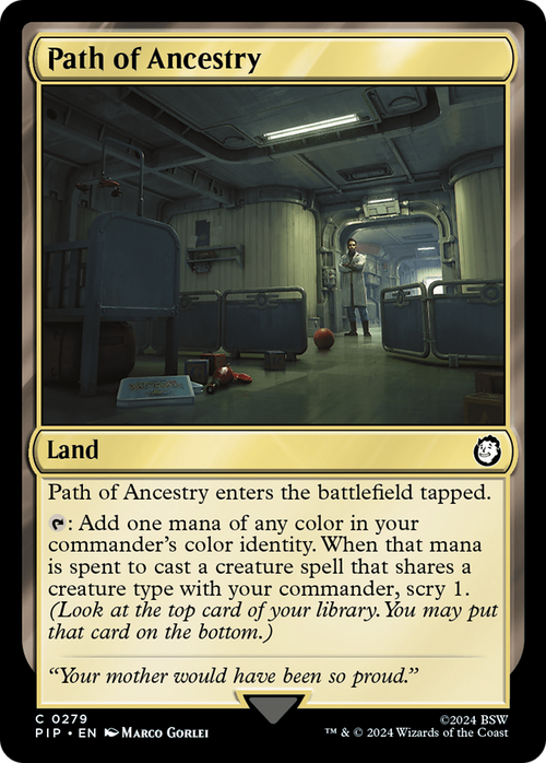 Path of Ancestry (PIP-279) - Fallout Foil