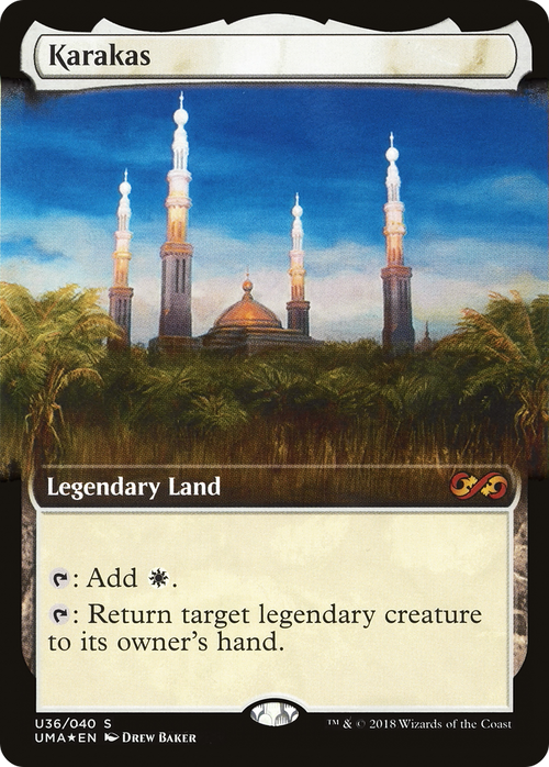 Karakas (UMA:BT-U36) - Ultimate Box Topper: (Extended Art) Foil