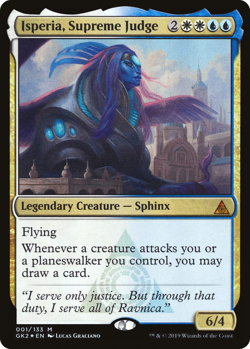 Isperia, Supreme Judge (GK2-001) - RNA Guild Kit Foil