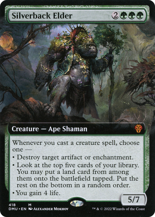 Silverback Elder (Extended Art) (DMU-418) - Dominaria United: (Extended Art) Foil