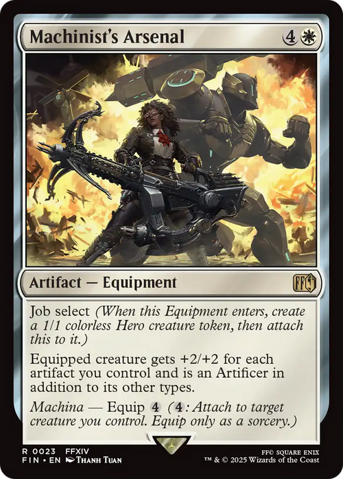 Machinist's Arsenal (FIN-023) - FINAL FANTASY Foil