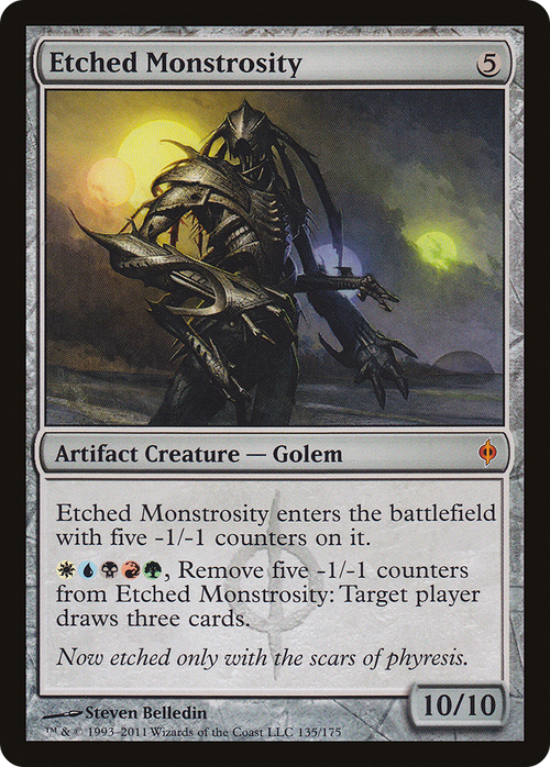 Etched Monstrosity (NPH-135) - New Phyrexia