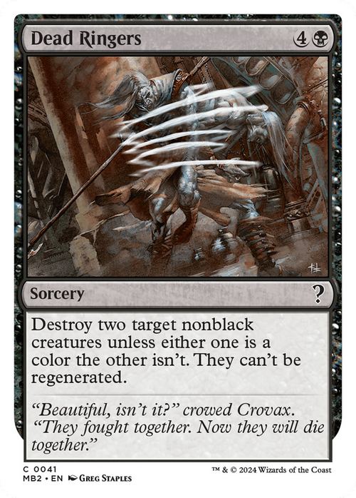 Dead Ringers (White Border) (MB2-041) - Mystery Booster 2