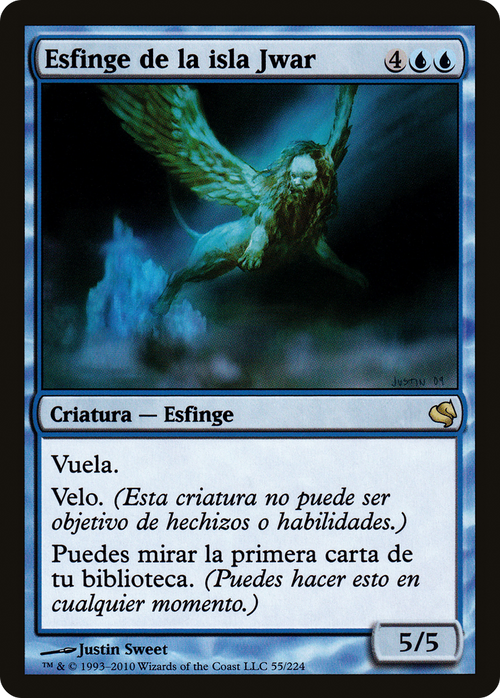 Sphinx of Jwar Isle (Spanish) - "Esfinge de la isla Jwar" (PS11-055) - Salvat 2011
