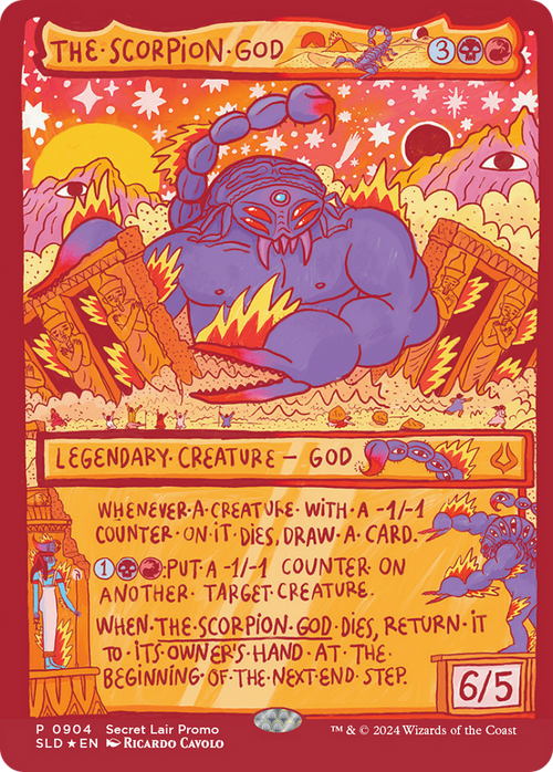 The Scorpion God (SLD-904) - Secret Lair Drop Foil