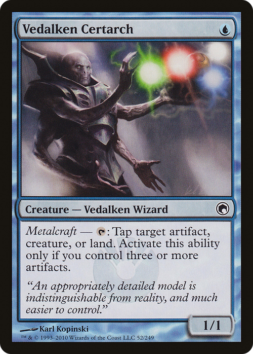 Vedalken Certarch (SOM-052) - Scars of Mirrodin