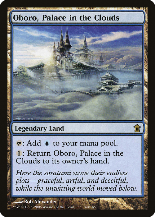 Oboro, Palace in the Clouds (SOK-164) - Saviors of Kamigawa