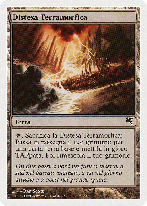 Terramorphic Expanse (Italian) - "Distesa Terramorfica" (L20) (PSAL-L20) - Salvat 2005