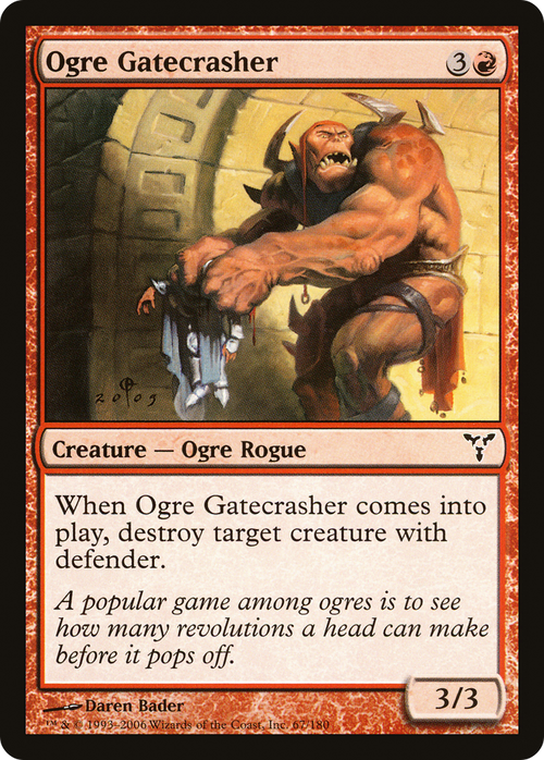 Ogre Gatecrasher (DIS-067) - Dissension