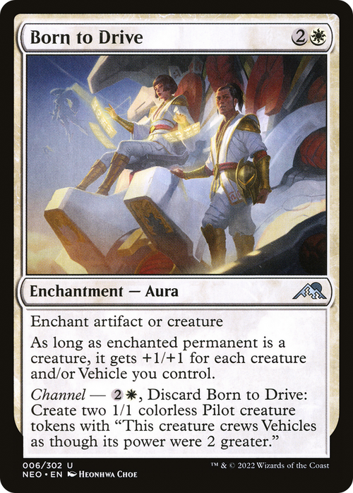 Born to Drive (NEO-006) - Kamigawa: Neon Dynasty