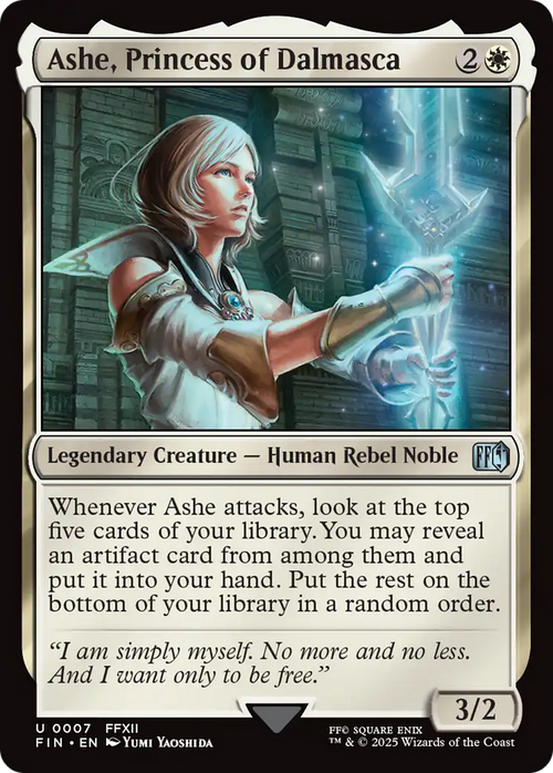 Ashe, Princess of Dalmasca (FIN-007) - FINAL FANTASY Foil