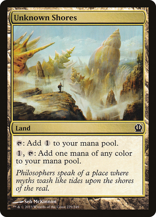 Unknown Shores (THS-229) - Theros