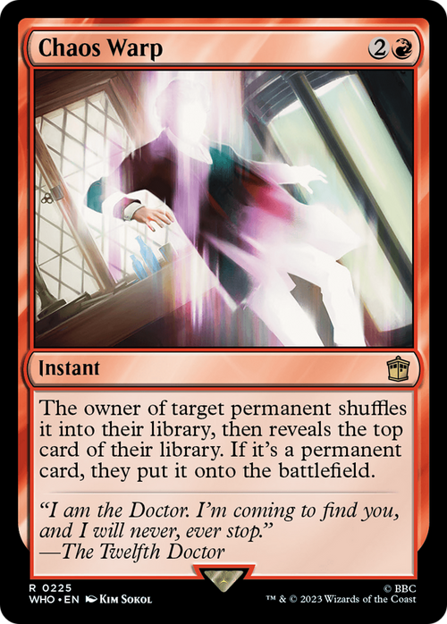 Chaos Warp (WHO-225) - Doctor Who