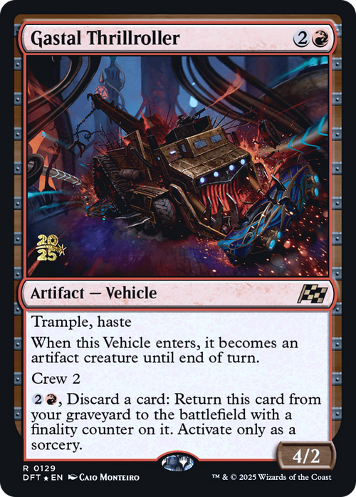 Gastal Thrillroller (PRE-129S) - Prerelease Cards Foil
