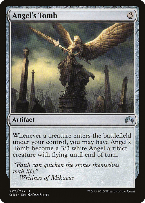 Angel's Tomb (ORI-222) - Magic Origins Foil