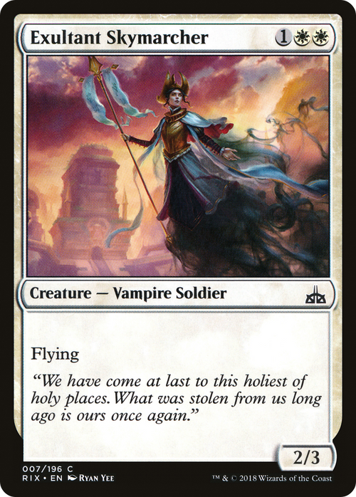Exultant Skymarcher (RIX-007) - Rivals of Ixalan