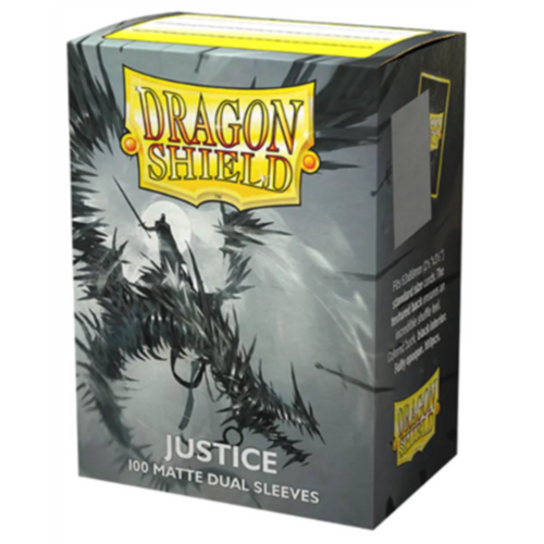 Dragon Shield Matte Dual Sleeves – Justice (100 Count)