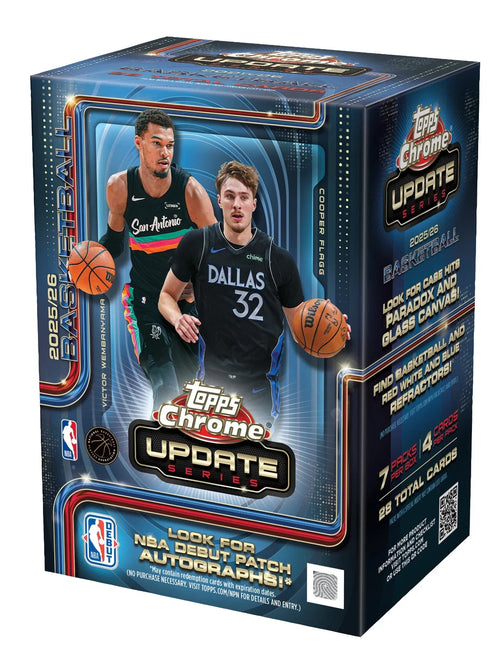 2025-26 Topps Chrome Updates Basketball - Value Box