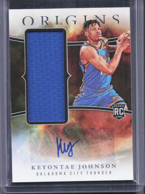Keyontae Johnson #RJA-TAE 2023-24 Panini Origins Rookie Jersey Autographs