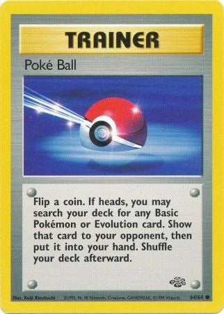Poke Ball 064  - Unlimited Jungle - Common