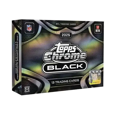 2025 Topps Chrome Black Football Hobby Box