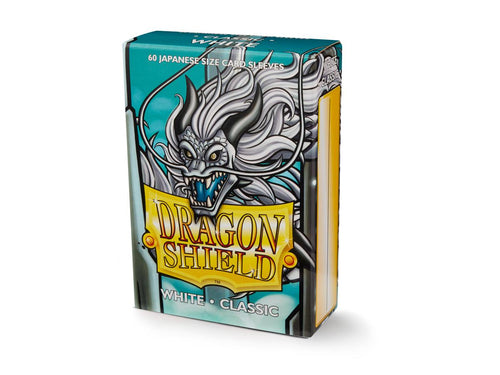 Dragon Shield Japanese Size Classic Card Sleeves – White